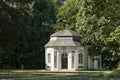 The palace of Falkenlust. The Falkenlust palaces is a historical building complex in BrÃÂ¼hl, North Rhine-Westphalia Royalty Free Stock Photo