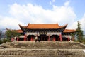 Palace of the famous chongsheng temple in dali cit