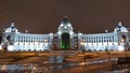 The Palace of Farmers, Kazan with a view of the facade.