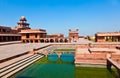 Palace of Fatehpur Sikri, India. Royalty Free Stock Photo