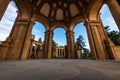 The Palace of Fine Arts Royalty Free Stock Photo