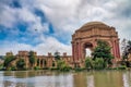 The Palace of Fine Arts in the Marina district, San Francisco Royalty Free Stock Photo