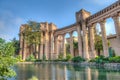 Palace of Fine Arts Royalty Free Stock Photo