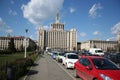 The Palace of the Free Press in Bucharest.