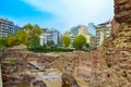 The Palace of Galerius ruins historical landmark Thessaloniki city Greece Royalty Free Stock Photo