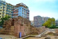 The Palace of Galerius ruins historical landmark Thessaloniki city Greece Royalty Free Stock Photo