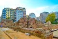 The Palace of Galerius ruins historical landmark Thessaloniki city Greece Royalty Free Stock Photo