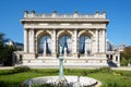 Palace Galliera exterior and garden view in Paris Royalty Free Stock Photo