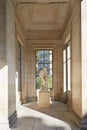 Palace Galliera interior with statue in Paris