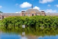 In the palace gardens of Noordeinde Palace in The Hague, overlooking the Royal Mews Royalty Free Stock Photo