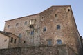 Palace of The Generala in the old town of Caceres Royalty Free Stock Photo