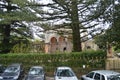 Palace Of Gothic Style In Front Of Palace Quinta De La Reagaleira In Sintra. Nature, architecture, history, street photography.