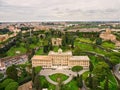 Palace of the Governorate aerial view, Rome, Italy Royalty Free Stock Photo