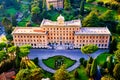 Palace of the Governorate of Vatican City State, inside Vatican Royalty Free Stock Photo