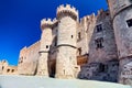 Palace of the Grand Master in Rhodes Greece Royalty Free Stock Photo