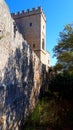 The Palace of the Grandmaster on the island of Rhodes in Greece Royalty Free Stock Photo