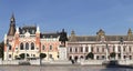 The Palace of the Greek-Catholic Bishopric in Oradea Royalty Free Stock Photo