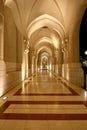 Palace hallway Royalty Free Stock Photo