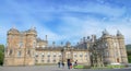 Palace of Holyroodhouse, Forecourt fountain in the Palace of Holyroodhouse.