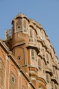 Palace in India Jaipur Hava Makhal Royalty Free Stock Photo