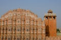 Palace in India Jaipur Hava Makhal Royalty Free Stock Photo