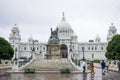 The palace in India to Kolkata Victoria Memorial Hall