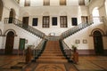 Palace interior wide staircase Royalty Free Stock Photo