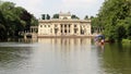 Palace on the Isle at Lazienki Krolewskie Royal Baths Park, sothern facade, Warsaw, Poland
