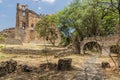 Palace of Iyasu I in the Royal Enclosure in Gondar, Ethiop