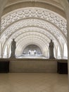 The Palace of Justice. Detail of vaulted ceiling