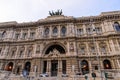 Palace of Justice, home to Supreme Court of Cassation and the Judicial Public Library, in Rome Royalty Free Stock Photo