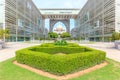 Palace of Justice or the Istana Kehakiman in Putrajaya, Malaysia. It is a majestic looking building. Royalty Free Stock Photo