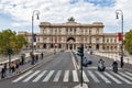 Palace of Justice or the Palazzaccio that houses the Supreme Court of Cassation in Rome, Italy