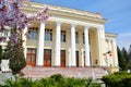 Palace of Justice, Ramnicu Valcea, Romania / Palatul de Justitie Royalty Free Stock Photo