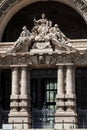 Palace of Justice the seat of the Supreme Court of Cassation and the Judicial Public Library located in the Prati Royalty Free Stock Photo