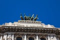 Palace of Justice the seat of the Supreme Court of Cassation and the Judicial Public Library located in the Prati Royalty Free Stock Photo