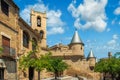 The Palace of the Kings of Navarre de Olite, Royal Palace of Olite or Castle of Olite is a construction of courtly character