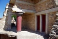 Palace Knossos Crete Greece Royalty Free Stock Photo