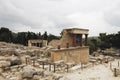 The palace of Knossos Minotaur or Labyrinth Royalty Free Stock Photo