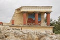 The palace of Knossos Minotaur or Labyrinth Royalty Free Stock Photo