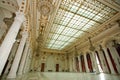 Palace large luxurious room Royalty Free Stock Photo