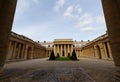 Palace of the Legion of Honor in Paris . Parisian palace complex in the style of mature classicism, Headquarters of the Royalty Free Stock Photo