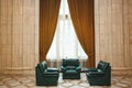 Palace luxurious room Royalty Free Stock Photo