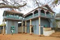 The palace Mahandrihono and royal tombs on the Royal hill Ambohimanga in Madagascar