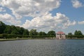 Palace Marli in Petergof Lower Park near a pond, Petergof, Russia