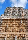 Palace of the Masks in Kabah Royalty Free Stock Photo