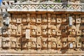 Palace of the Masks in Kabah Royalty Free Stock Photo