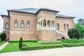 The Palace Mogosoaia near Bucharest, Romania, exterior detail. Build by Constantin Brancoveanu. Royalty Free Stock Photo