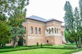 The Palace Mogosoaia near Bucharest, Romania, exterior detail. Build by Constantin Brancoveanu. Royalty Free Stock Photo