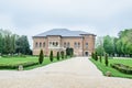 The Palace Mogosoaia near Bucharest, Romania, exterior detail. Build by Constantin Brancoveanu. Royalty Free Stock Photo